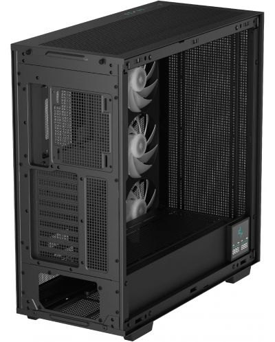 Кутия DeepCool - MORPHEUS Dual-Chamber, full tower, черна/прозрачна - 7